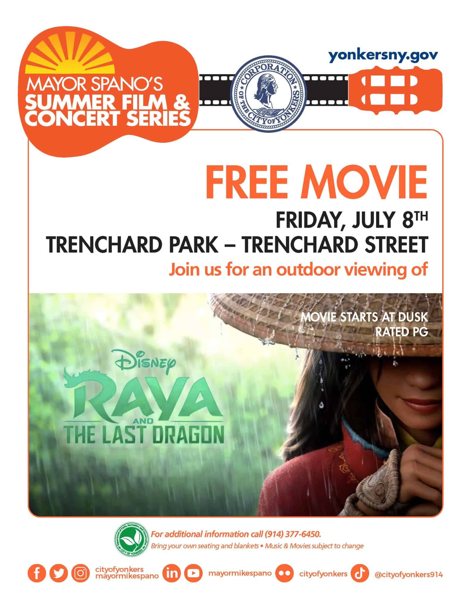 Yonkers Family Friendly Free Movies & Concerts this Summer Yonkers Family Friendly Free Movies & Concerts this Summer