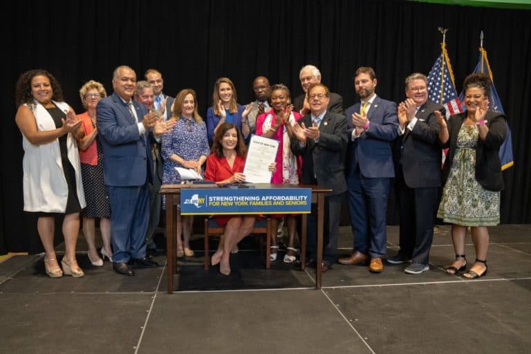 Governor Hochul Signs Senior Property Tax Relief Bill Sponsored by State Senate Majority Leader Stewart-Cousins