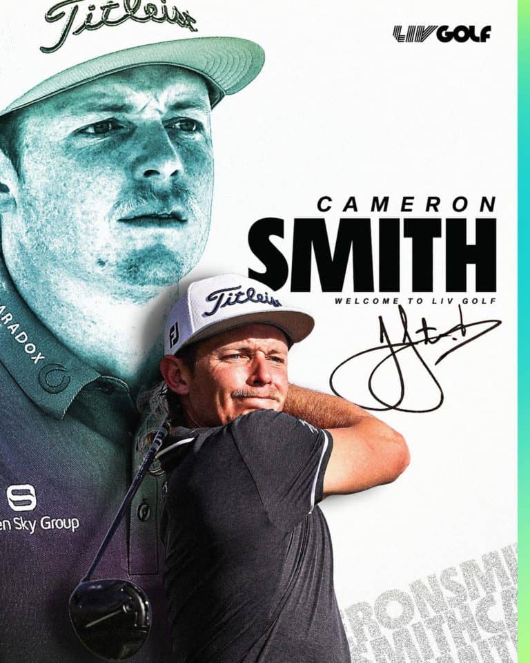 British Open Champ and World #2 Cameron Smith Joins LIV Golf