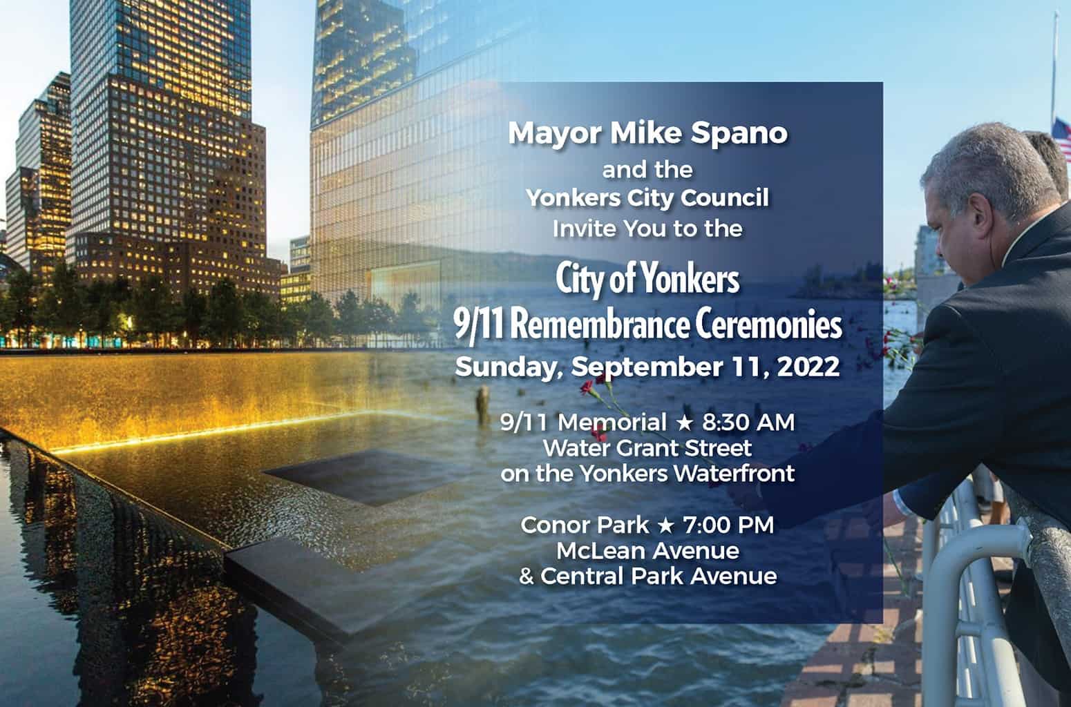 Yonkers Will Never Forget Those Lost on 9/11 Yonkers Will Never Forget Those Lost on 9/11