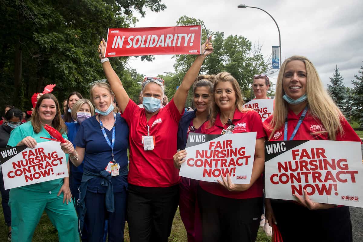 Nurses Rally Demanding Westchester Medical Center Provide Safe Staffing Yonkers Times 5896