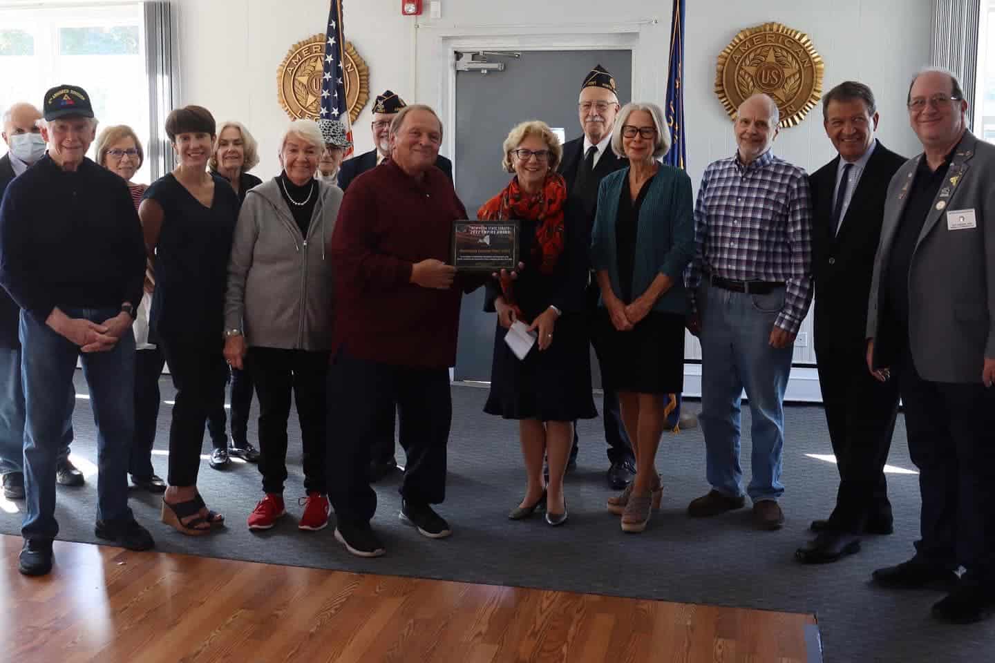 Senator Mayer Presents American Legion Post 1097 with NYS Empire Award Senator Mayer Presents American Legion Post 1097 with NYS Empire Award