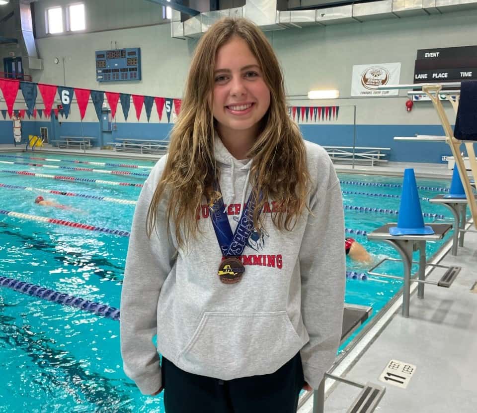 Yonkers Swimmer Medals at State Swimming and Diving Championships