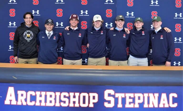 Six Stepinac Lacrosse Stars Sign with Division One Universities