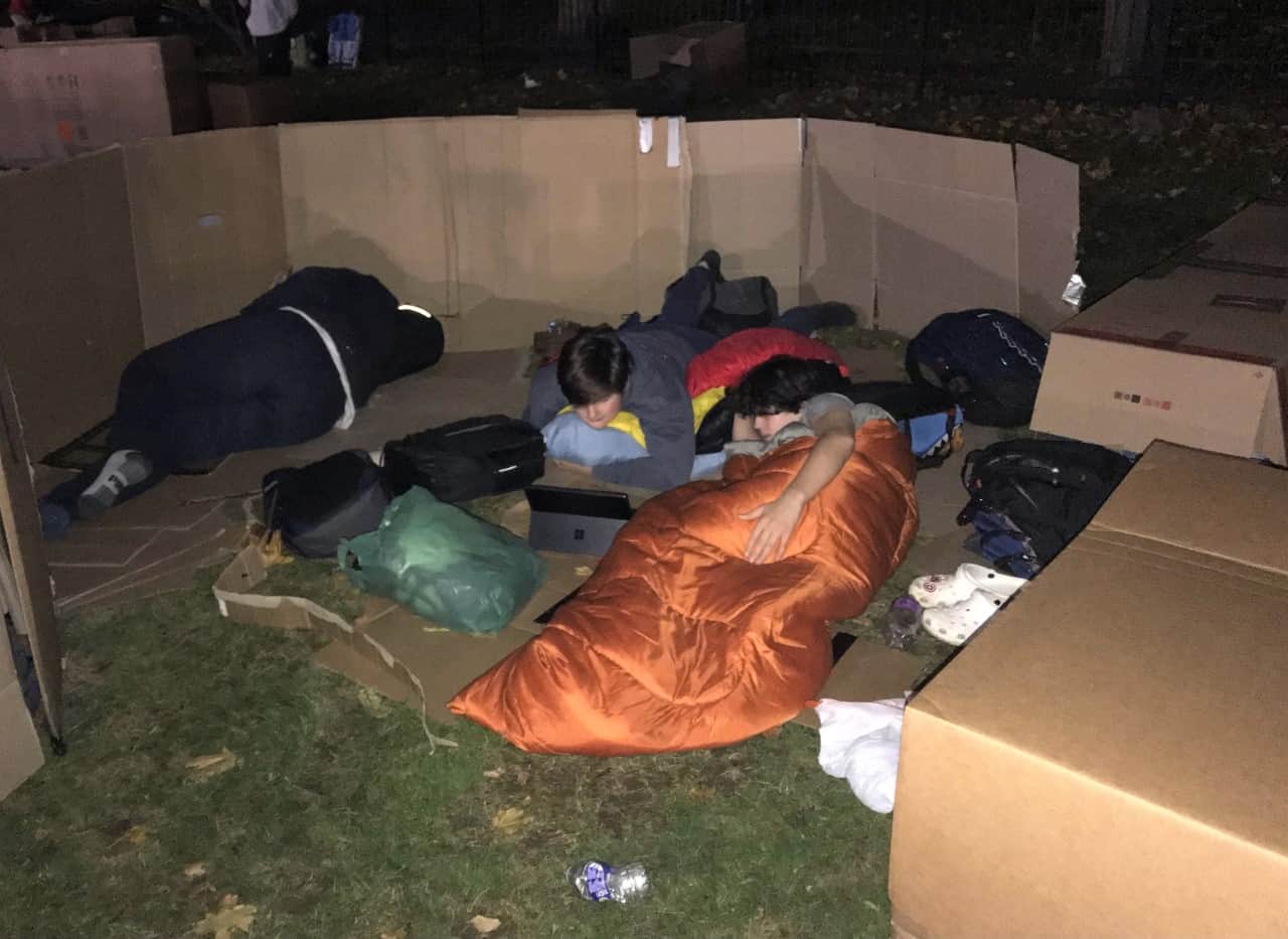 Stepinac Students Raise 30,000 for Homeless, Sleep Outdoors to Highlight Issue Yonkers Times