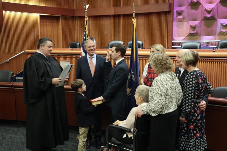 Slater Takes Oath for Assembly; Byrne Takes Oath for Putnam County Executive