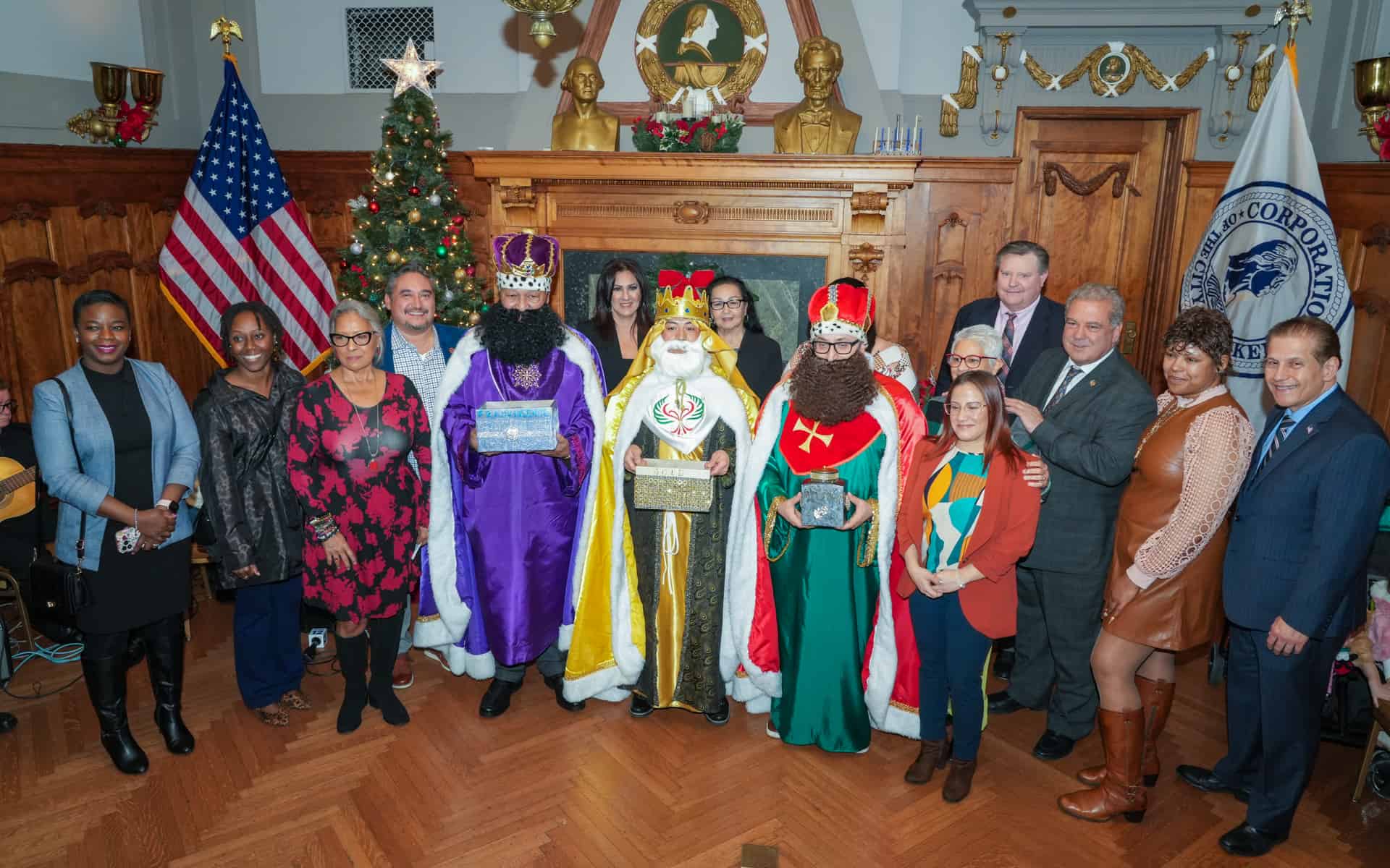 Three Kings Visit Yonkers City Hall Three Kings Visit Yonkers City Hall