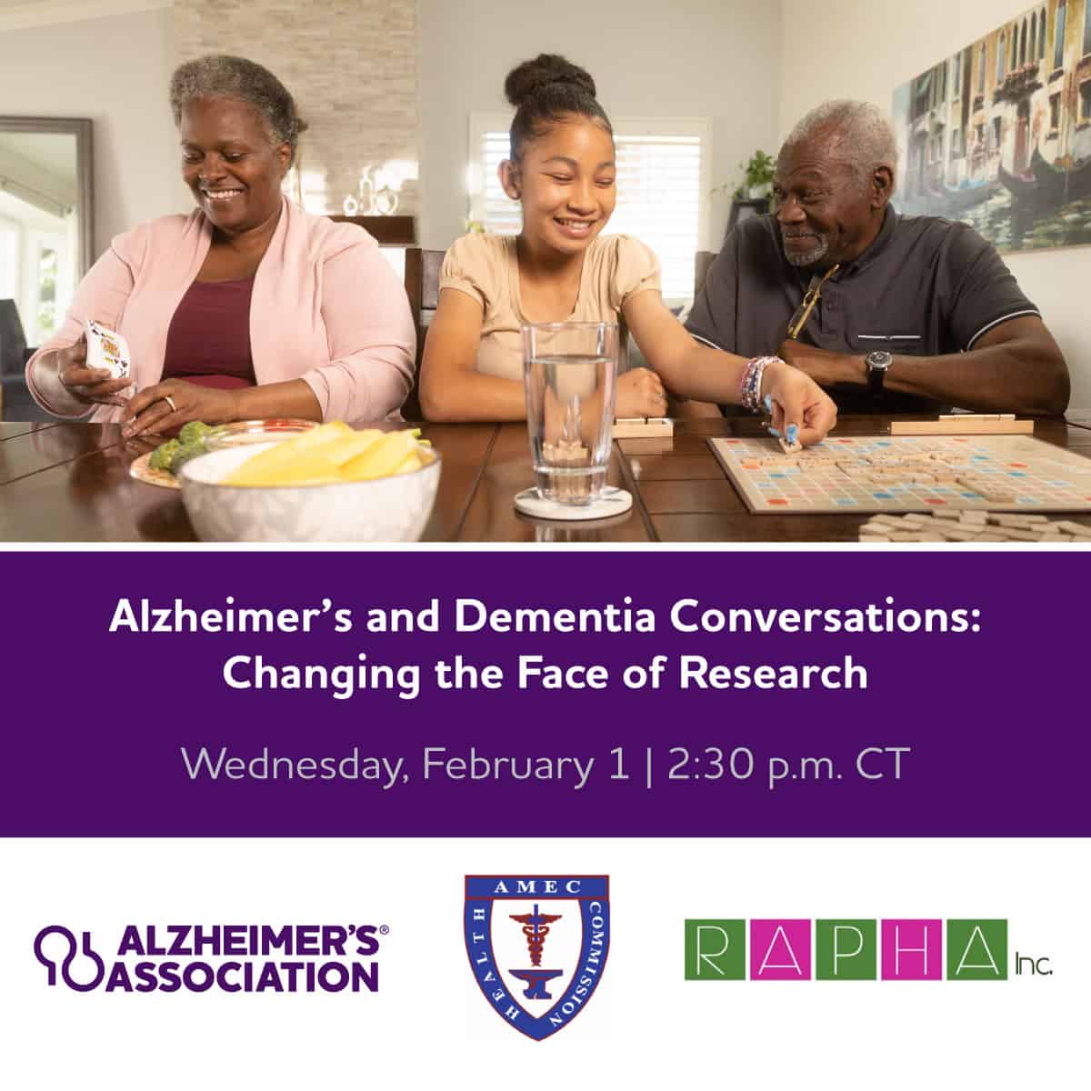 WEBINAR TO EXPLORE CHANGING THE ROLE OF RACE IN DEMENTIA RESEARCH WEBINAR TO EXPLORE CHANGING THE ROLE OF RACE IN DEMENTIA RESEARCH