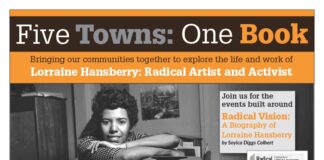 Five Towns, One Book: Author, Artist & Activist Lorraine Hansberry