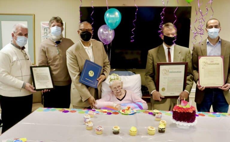 Happy 107th Birthday -Rosalie Cream!