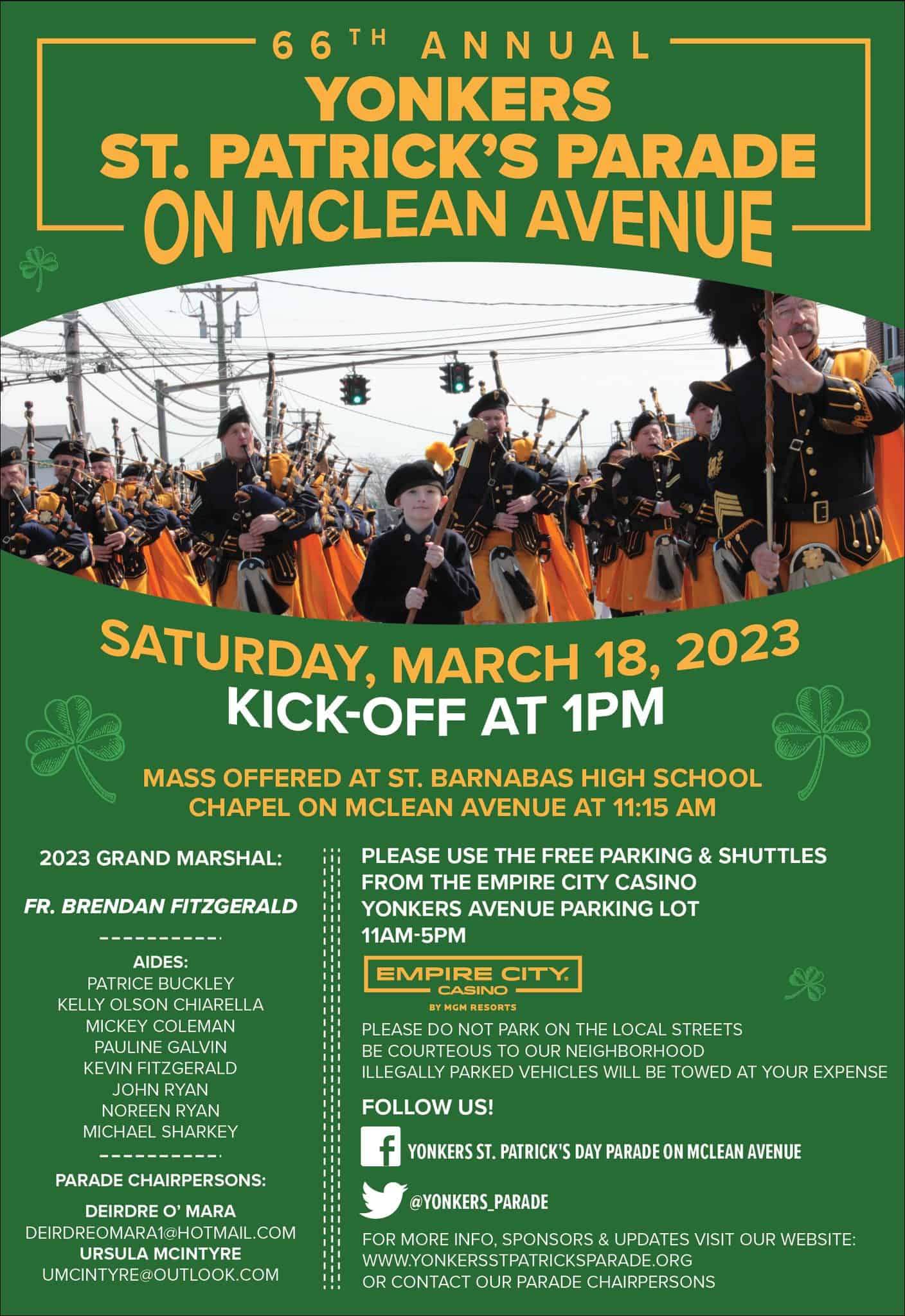 Happy St. Patrick’s Day Yonkers! Yonkers Times