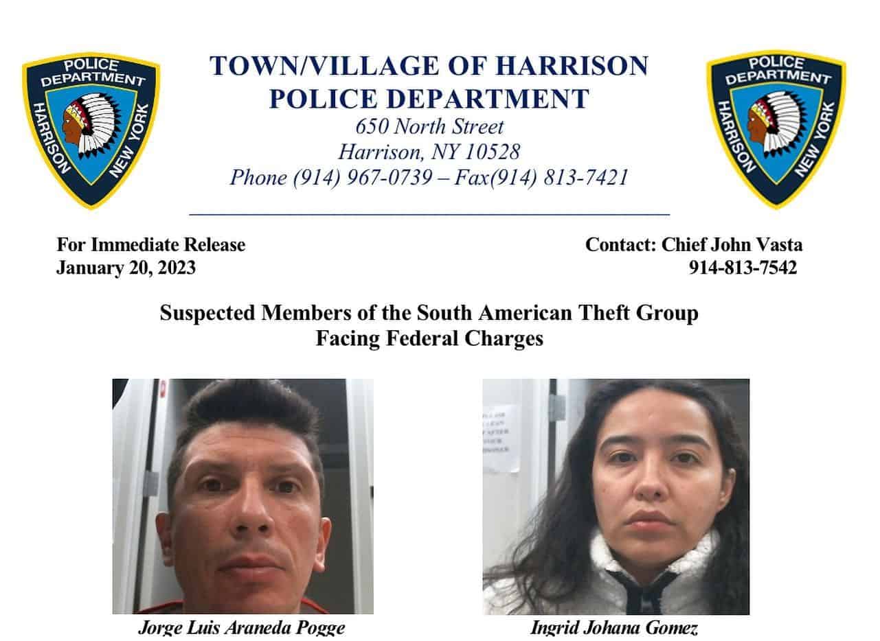 Harrison Burglaries Result in Federal Charges for Suspected Members of South American Theft Group, SATG Harrison Burglaries Result in Federal Charges for Suspected Members of South American Theft Group, SATG