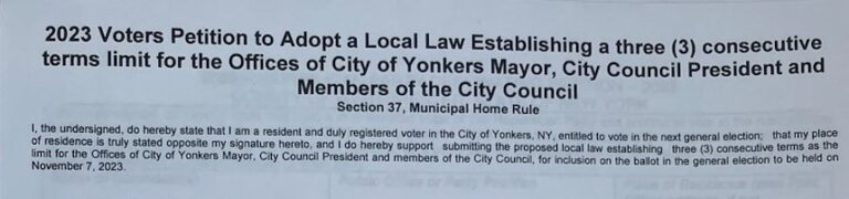 Term Limits Petitions Will Have Enough Signatures to Submit to City Council