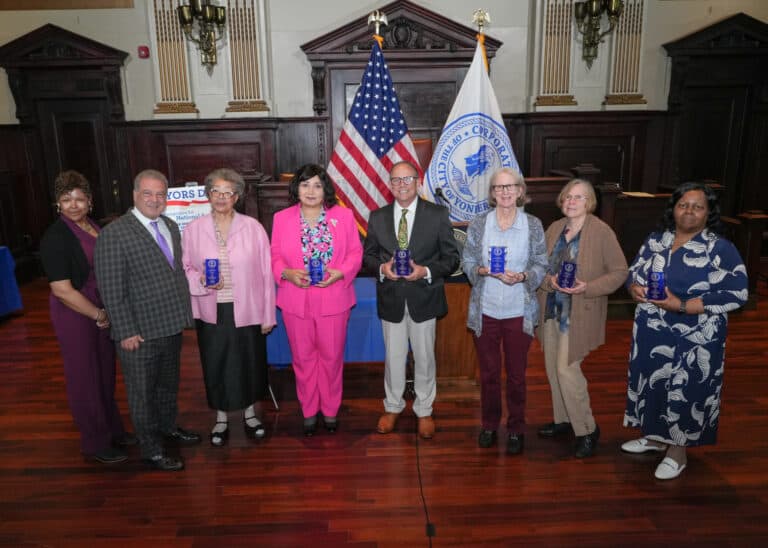 Mayor Spano Honors Six Yonkers Volunteers During Day of Recognition for National Service