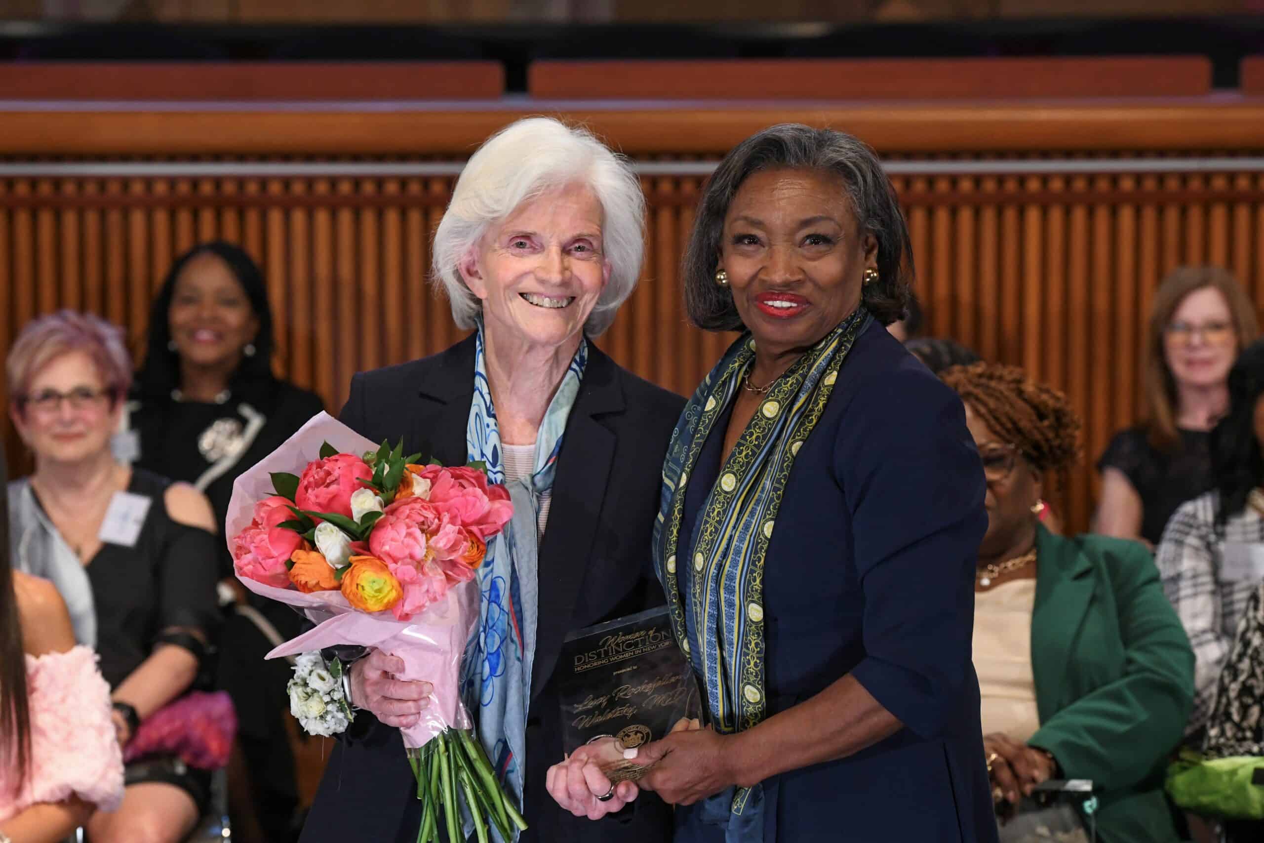 Senate Leader Stewart-Cousins Honors Dr. Lucy Rockefeller-Waletsky as a Woman of Distinction Senate Leader Stewart-Cousins Honors Dr. Lucy Rockefeller-Waletsky as a Woman of Distinction