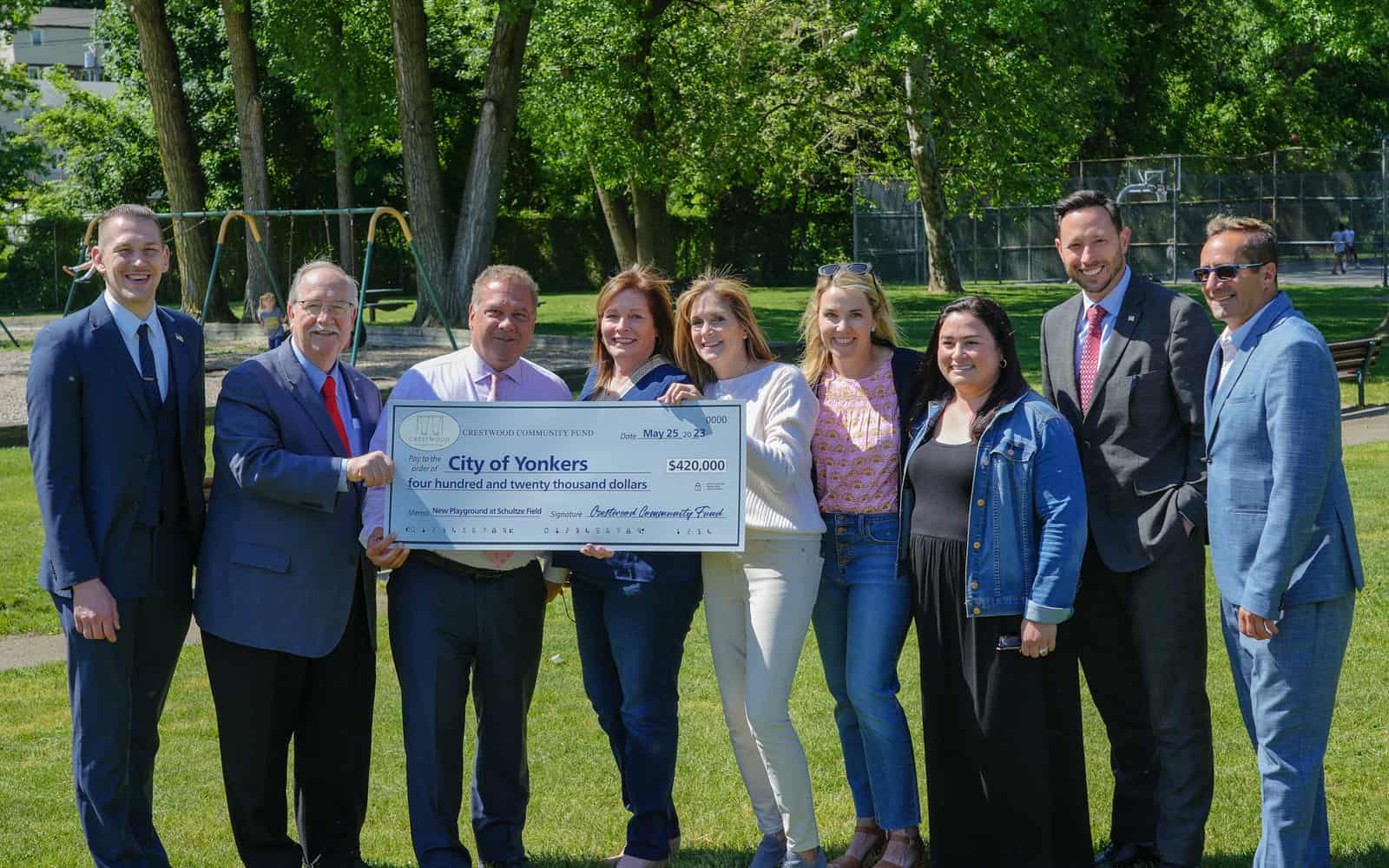 Crestwood Community Fund Raises $420K for Park Improvements in Memory of Annie & Allie Crestwood Community Fund Raises $420K for Park Improvements in Memory of Annie & Allie