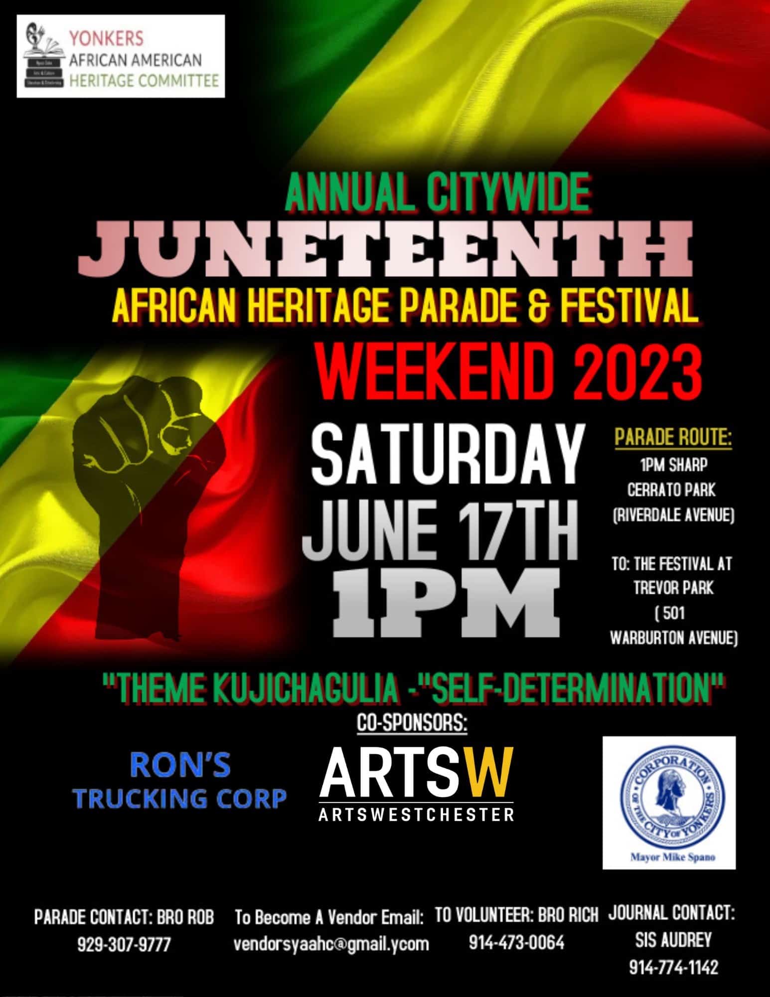 Juneteenth Celebration in Yonkers Has Begun! Juneteenth Celebration in Yonkers Has Begun!
