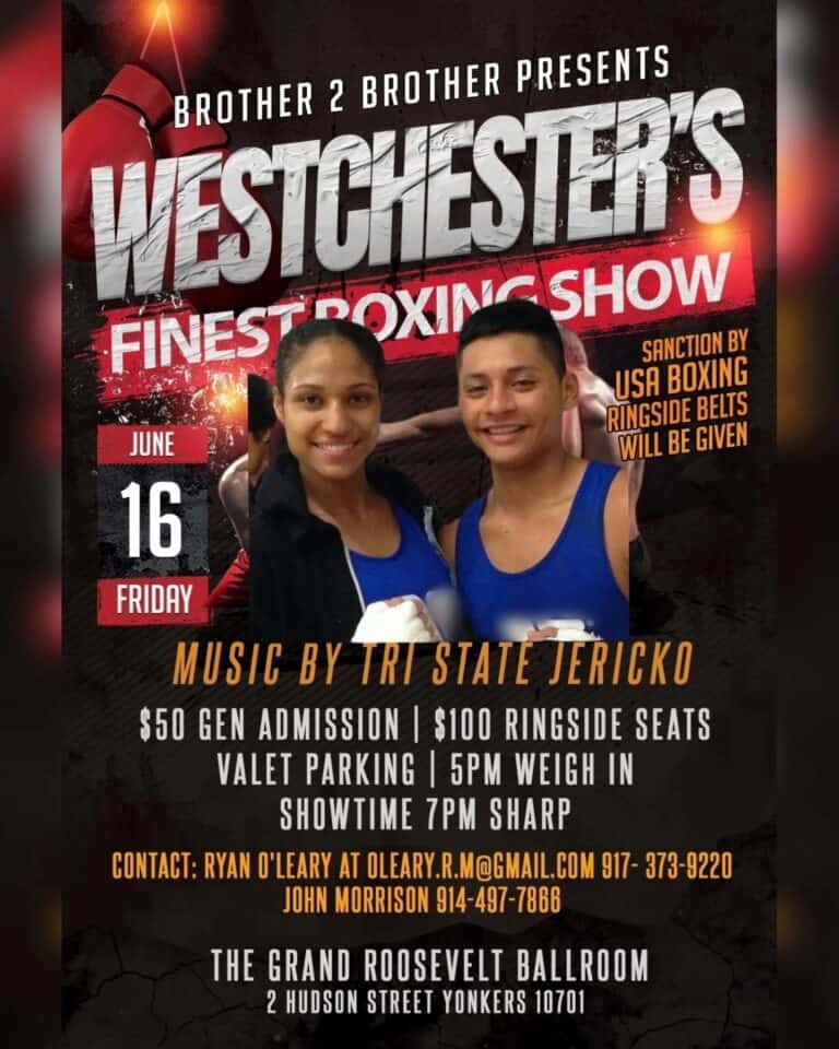 A Night of Boxing in Yonkers June 16 to Feature Yonkers Own 22′ Golden Gloves Champion, Christella Cepeda