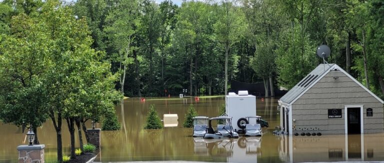 Yorktown Par 3 Now A Lake