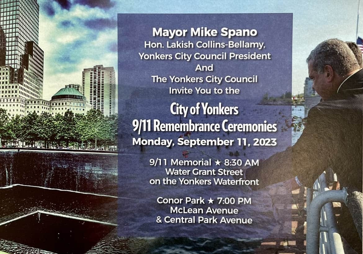 September 11 Ceremonies in Yonkers -2023 September 11 Ceremonies in Yonkers -2023