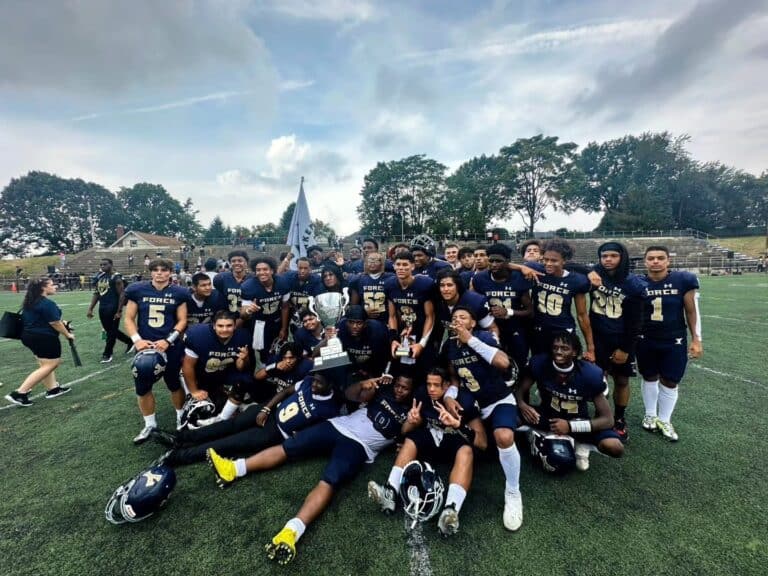 Yonkers Force Beat Yonkers Brave 35-26 in Superintendent’s Cup: Big Game Against North Rockland Sept. 14 at Roosevelt
