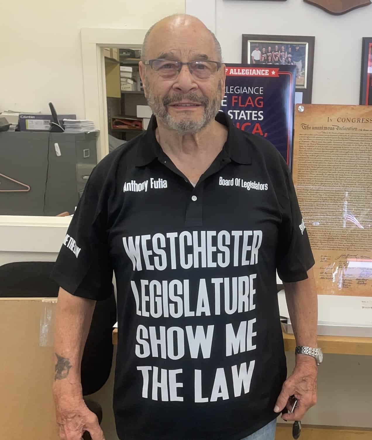 Tony Futia Brings His Lawsuit Against IRS to Westchester County Board Tony Futia Brings His Lawsuit Against IRS to Westchester County Board