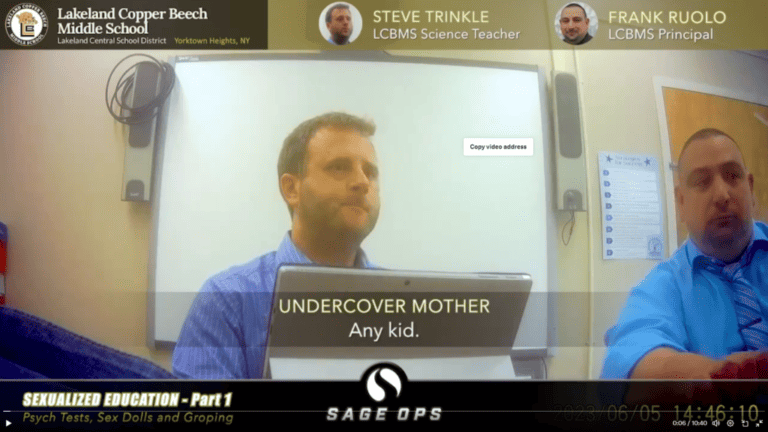 “A Very Disturbing” Personality Test with Sexual Questions at Lakeland Copper Beach Middle School Goes Viral from @SageOps & LibsofTikTok