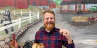 Muscoot Farm’s Cluxatawney Henrietta, Predicts an Early Spring