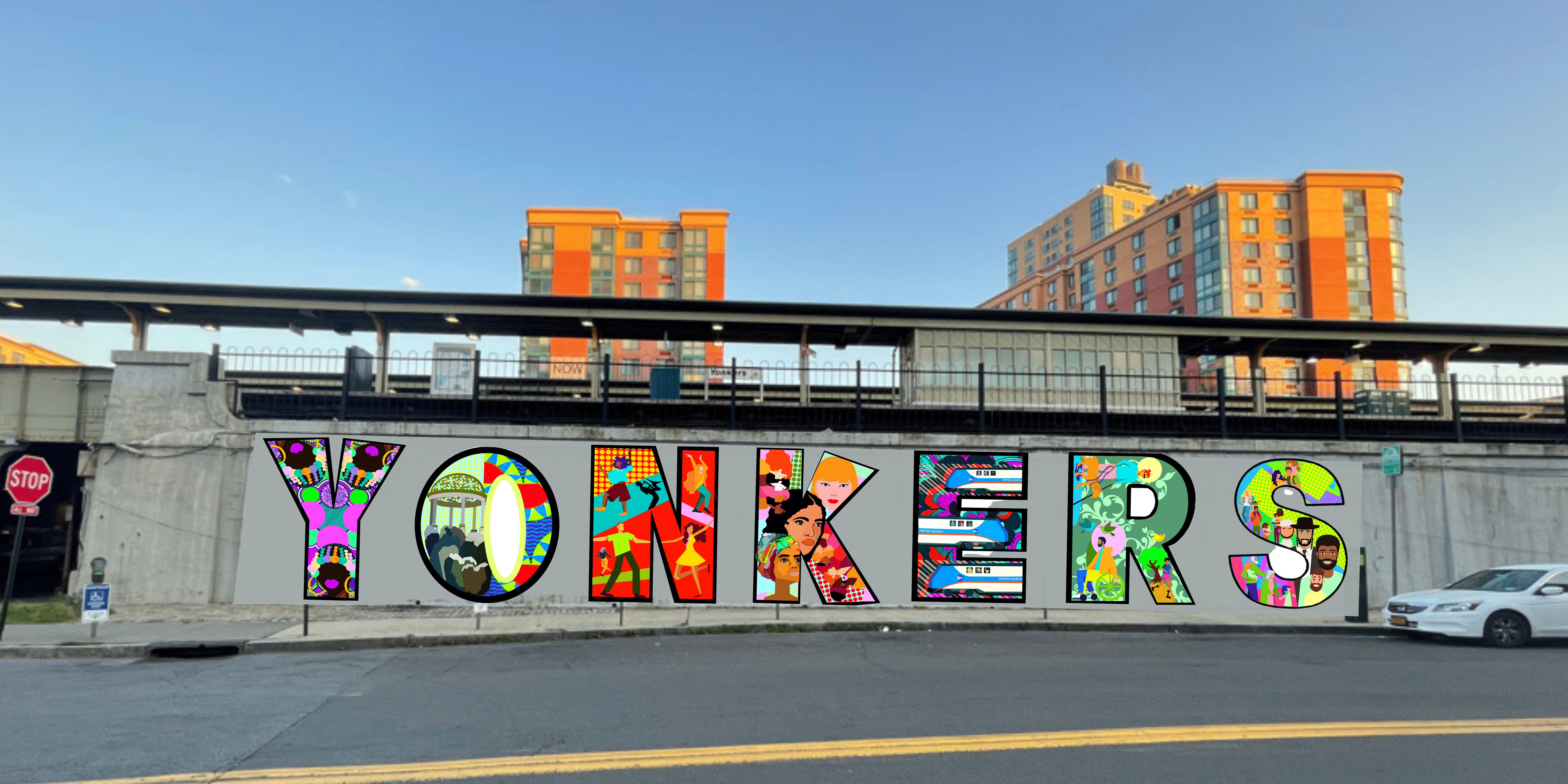 Yonkers’ Waterfront Gets a Vibrant Makeover with New Mural Installation! Yonkers’ Waterfront Gets a Vibrant Makeover with New Mural Installation!
