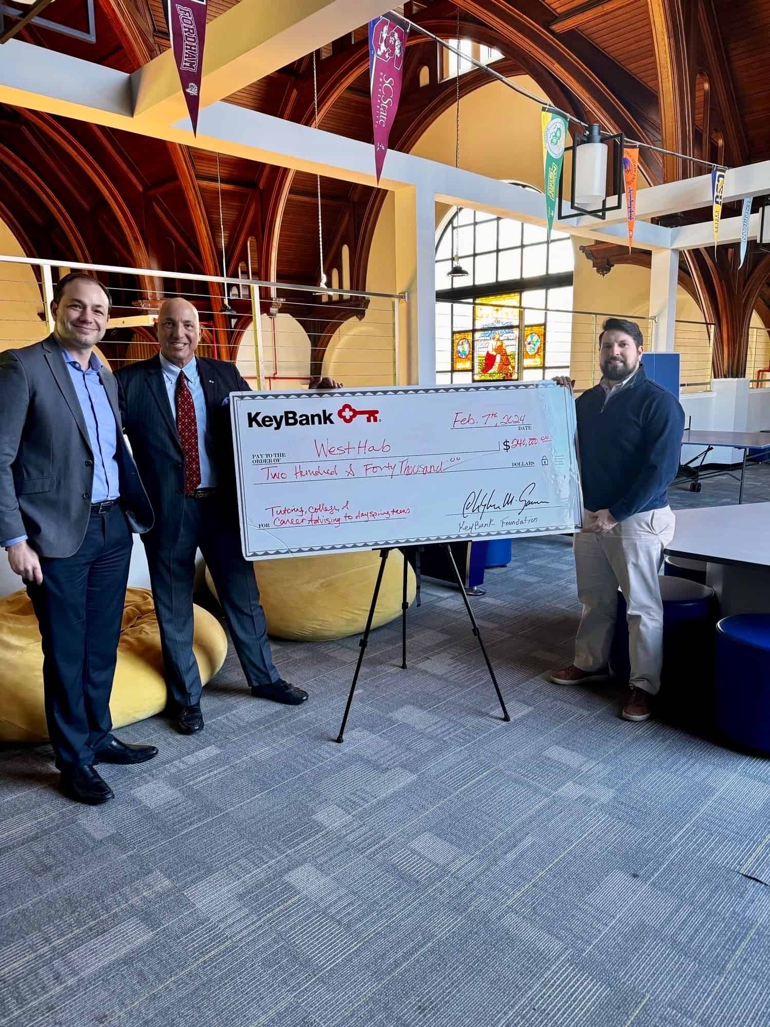 Westhab Awarded $240,000 from KeyBank Foundation to Bring Tutoring, College, and Career Advising to Dayspring Teens Westhab Awarded $240,000 from KeyBank Foundation to Bring Tutoring, College, and Career Advising to Dayspring Teens