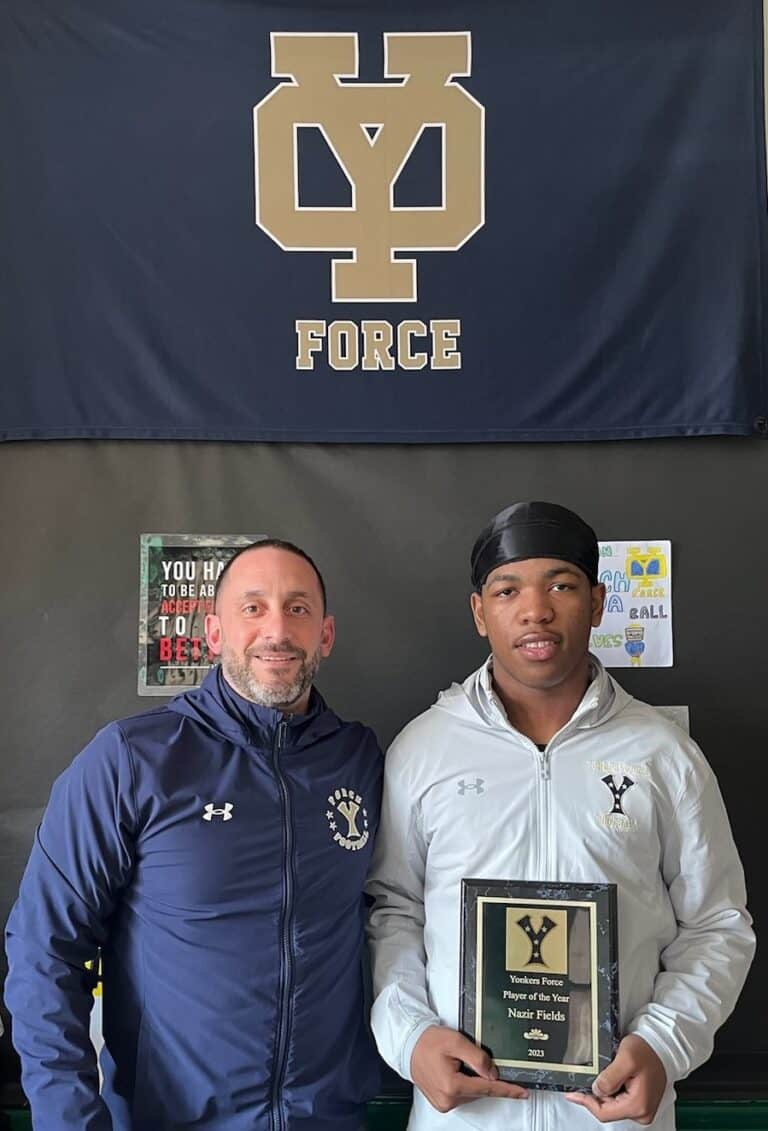 Congratulations Nazir Fields-Yonkers Force Yonkers Rising Player of the Year!