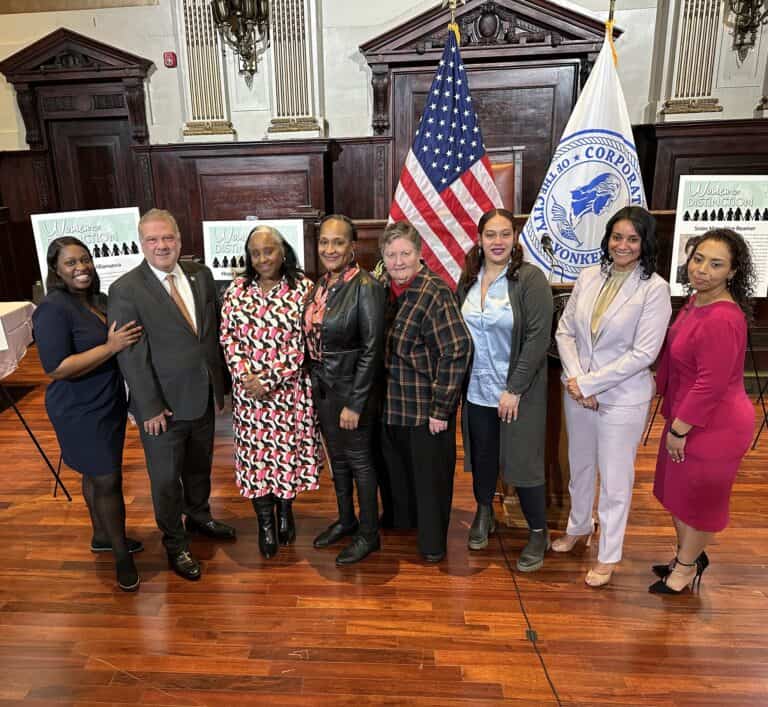 MAYOR SPANO PRESENTS YONKERS “WOMEN OF DISTINCTION” AWARDS IN HONOR OF WOMEN’S HISTORY MONTH