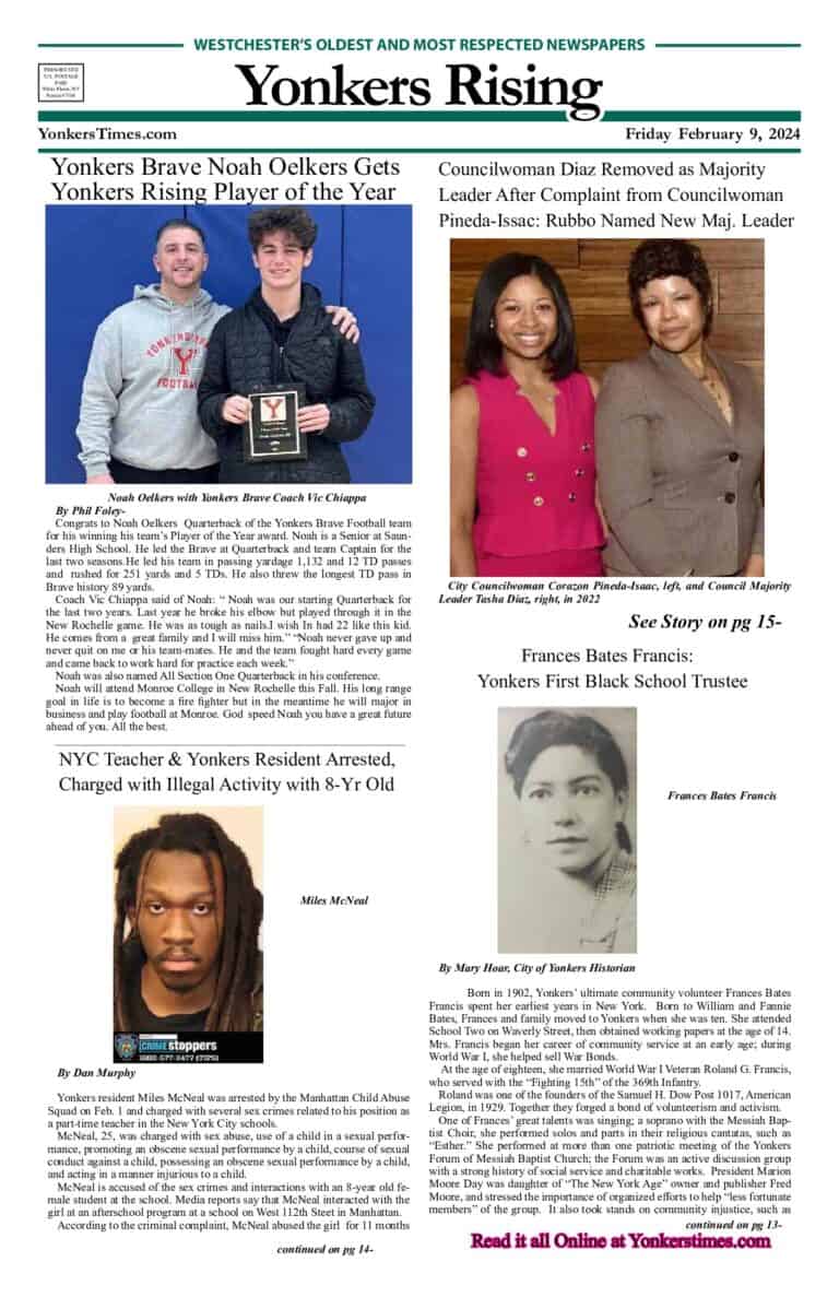 Yonkers Rising February 9, 2024 PDF