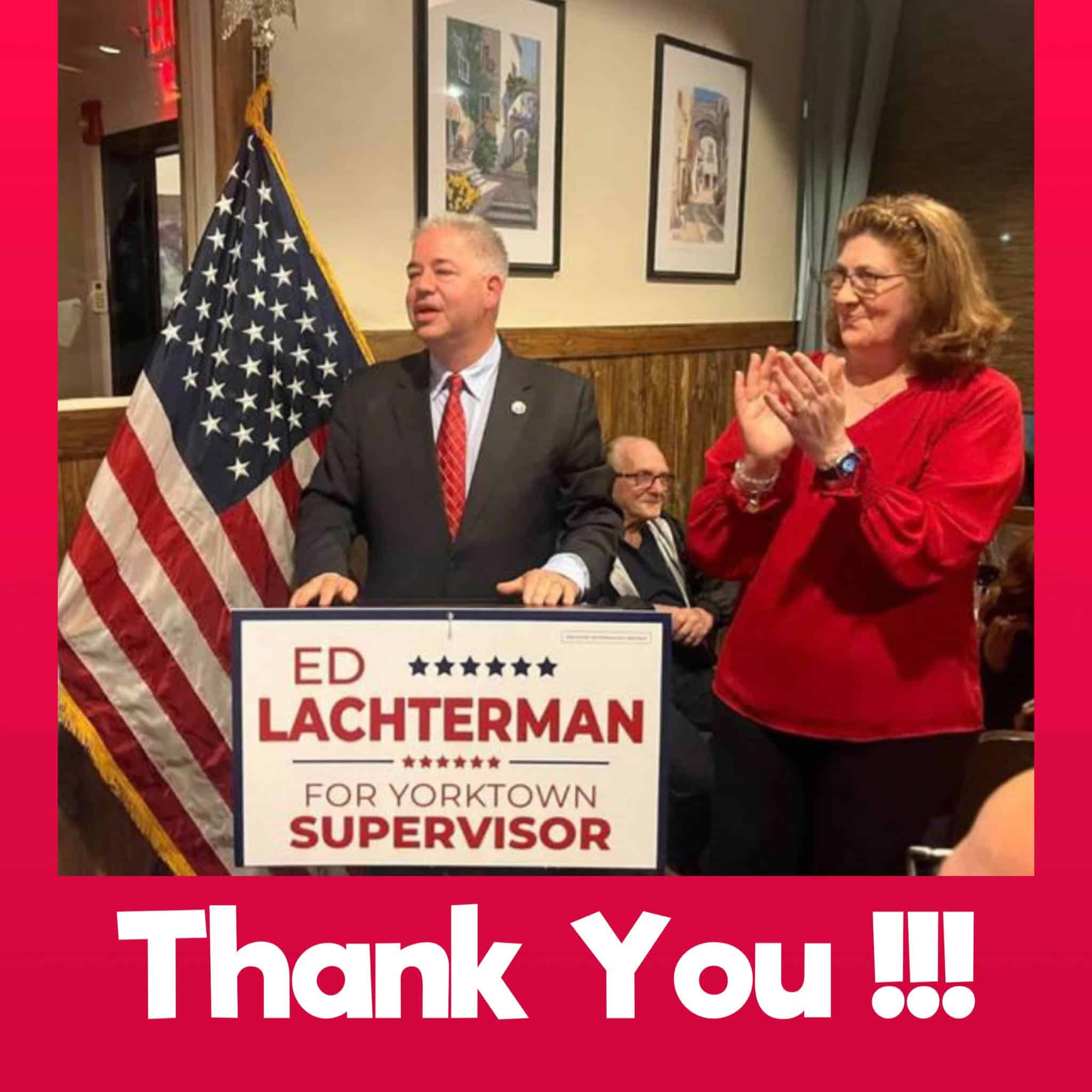 Yorktown Stays Red: Ed Lachterman Elected Town Supervisor Yorktown Stays Red: Ed Lachterman Elected Town Supervisor
