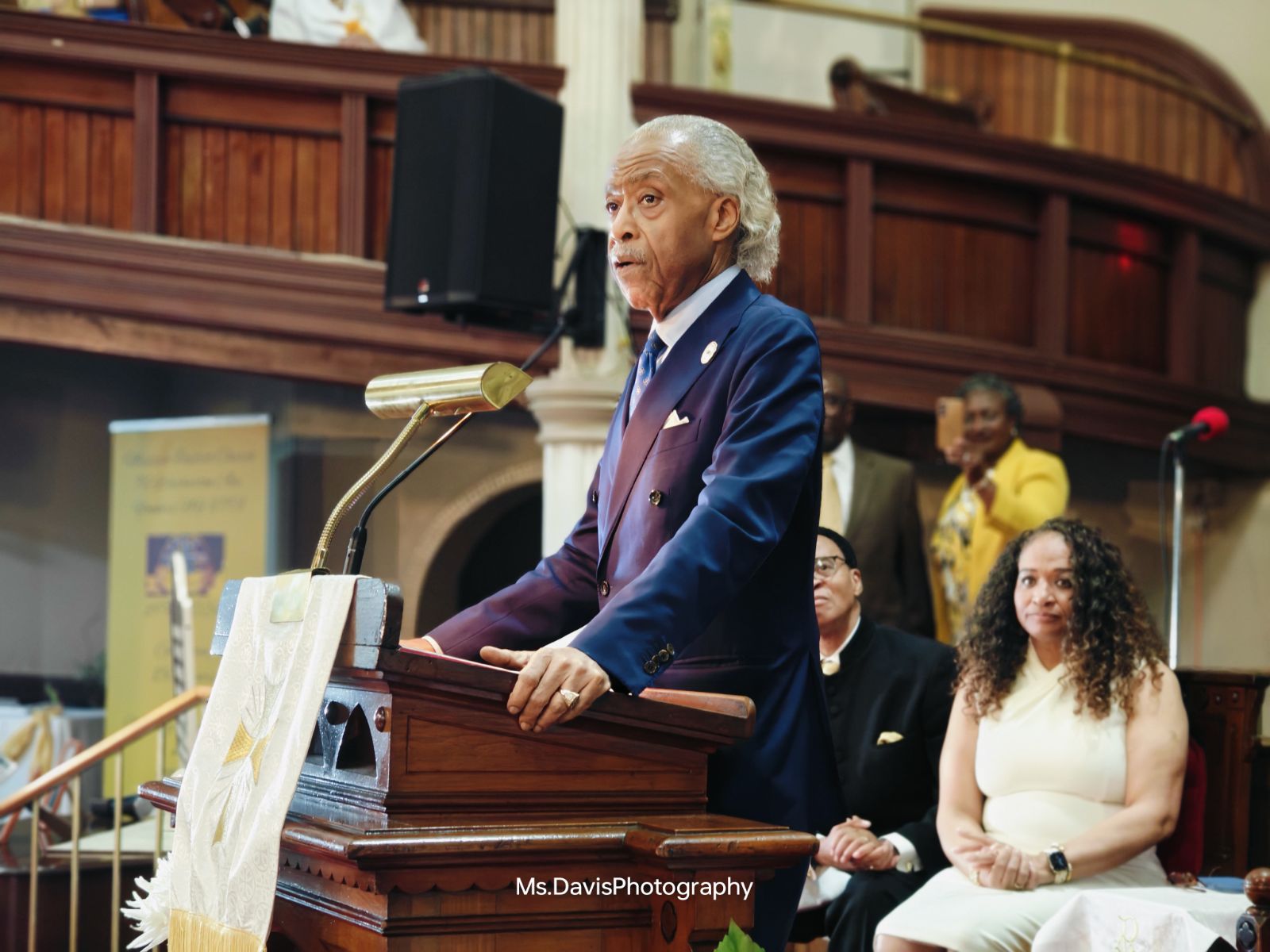 Rev. Al Sharpton Visits Yonkers to Celebrate Messaih Baptist Church’s Designation on the National Register of Historic Places Rev. Al Sharpton Visits Yonkers to Celebrate Messaih Baptist Church’s Designation on the National Register of Historic Places