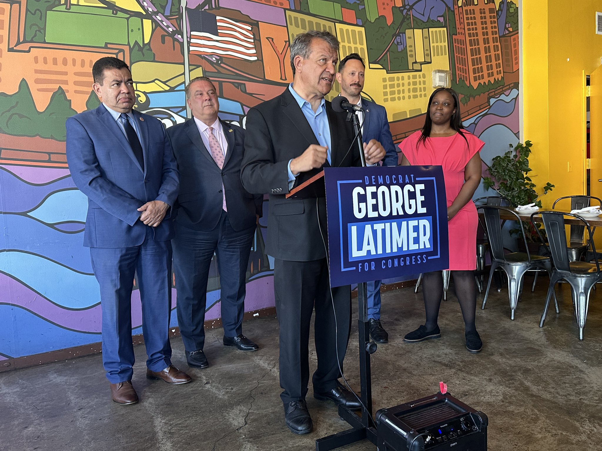 Mayor Spano, Council President Collins-Bellamy, Endorse Latimer for Congress Mayor Spano, Council President Collins-Bellamy, Endorse Latimer for Congress