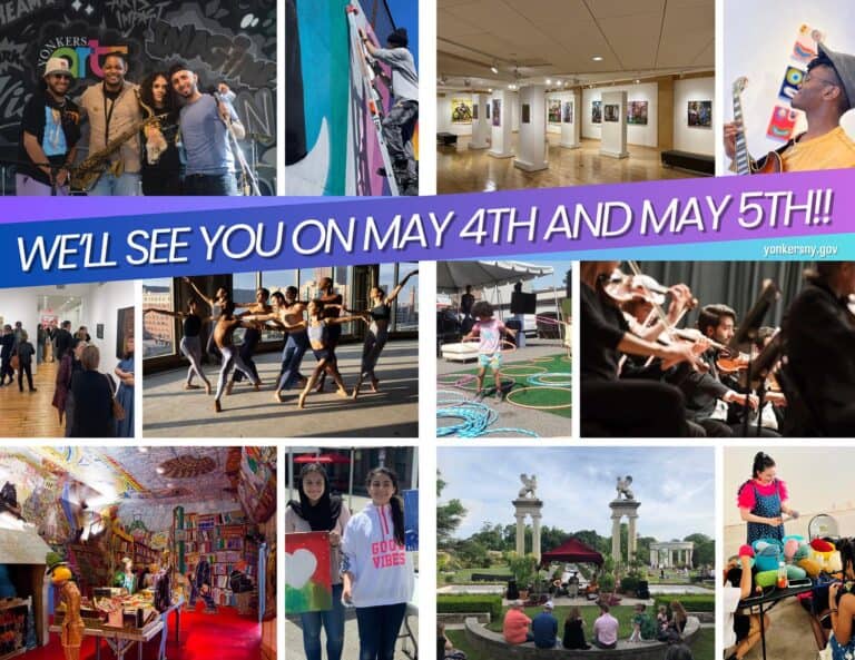 Yonkers Arts Weekend is Here -May 3 & 4