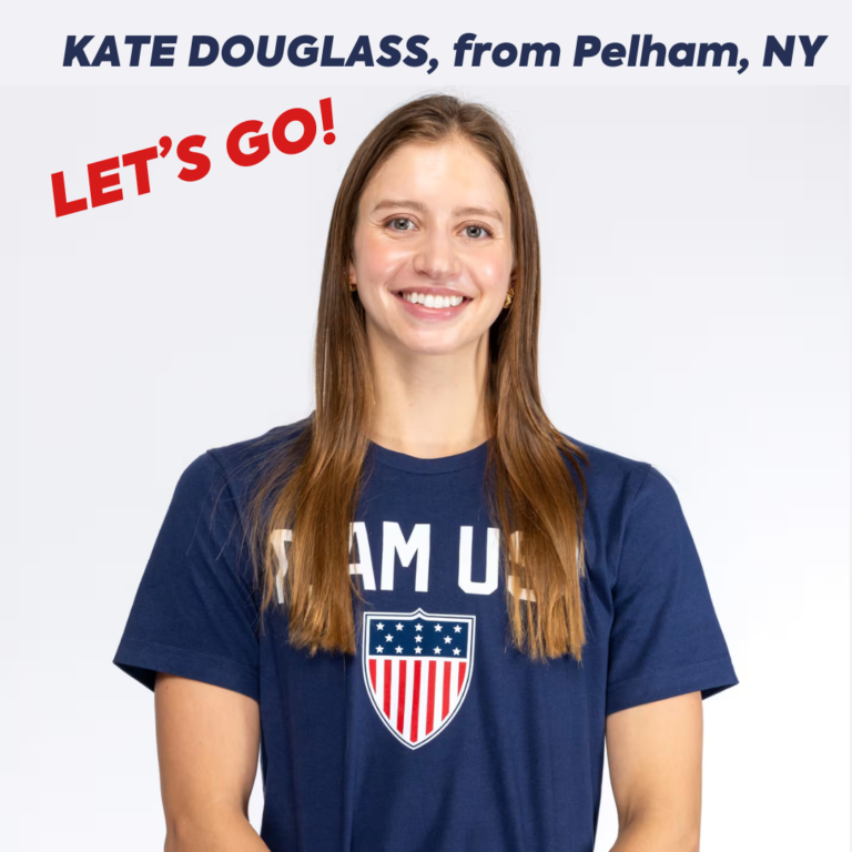 Pelham Swimmer Kate Douglass Goes for the Gold at Paris Olympics