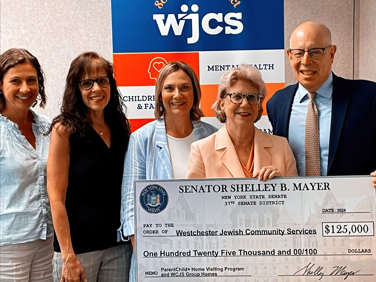 NYS Senator Shelley Mayer Awards $125,000 in Grants to Support WJCS Group Homes and ParentChild+ Program NYS Senator Shelley Mayer Awards $125,000 in Grants to Support WJCS Group Homes and ParentChild+ Program