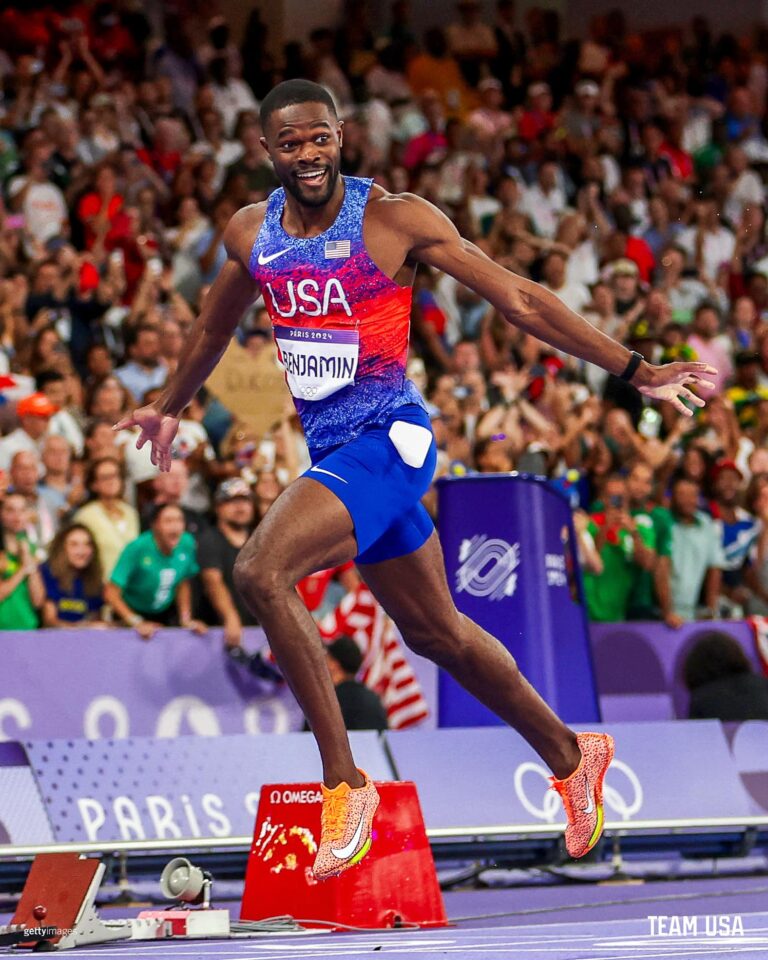 Mount Vernon’s Rai Benjamin Wins Olympic Gold in Paris Olympics!