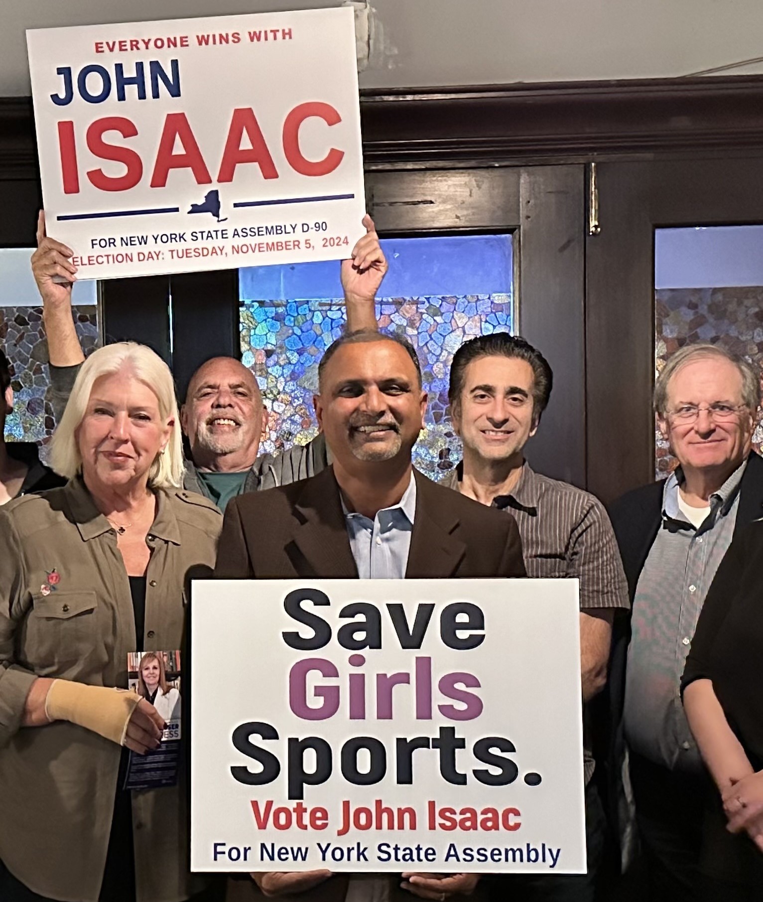 Assembly Candidate John Isaac: Save Girls Sports-Vote No on Propositon One Assembly Candidate John Isaac: Save Girls Sports-Vote No on Propositon One