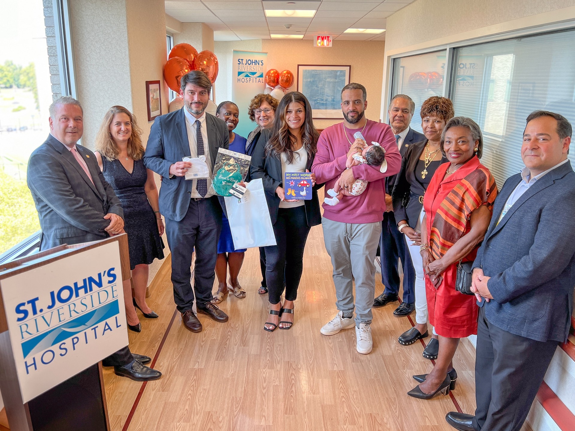 St. John’s Riverside Hospital Launches Born to Read Initiative with Yonkers Public Library St. John’s Riverside Hospital Launches Born to Read Initiative with Yonkers Public Library