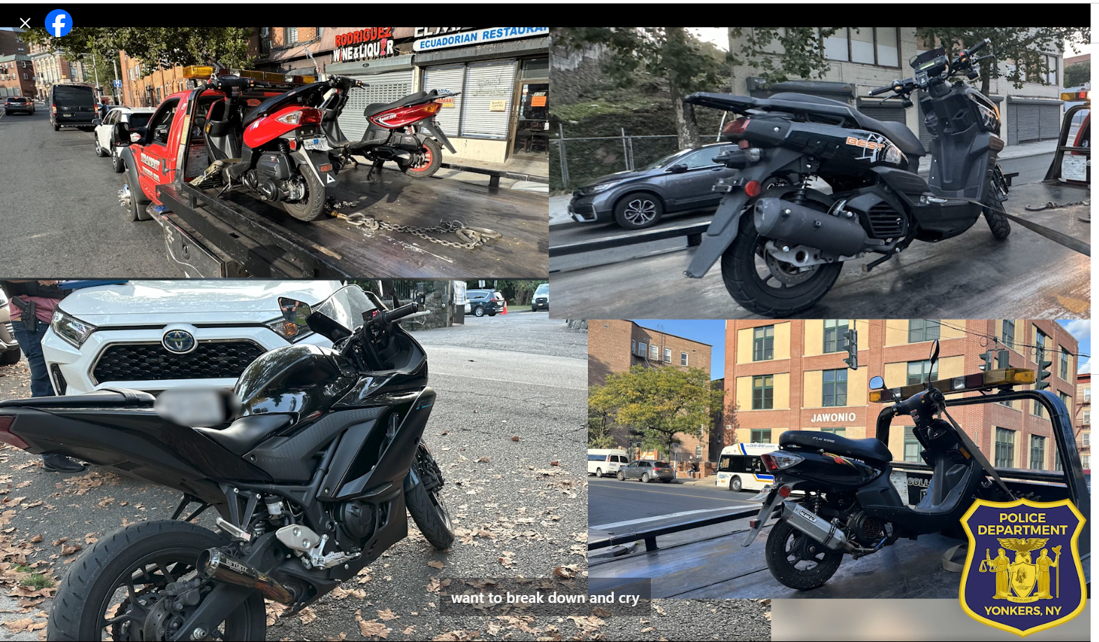Yonkers Police Take More Illegal Mopeds and Motorcyles Off the Streets Yonkers Police Take More Illegal Mopeds and Motorcyles Off the Streets