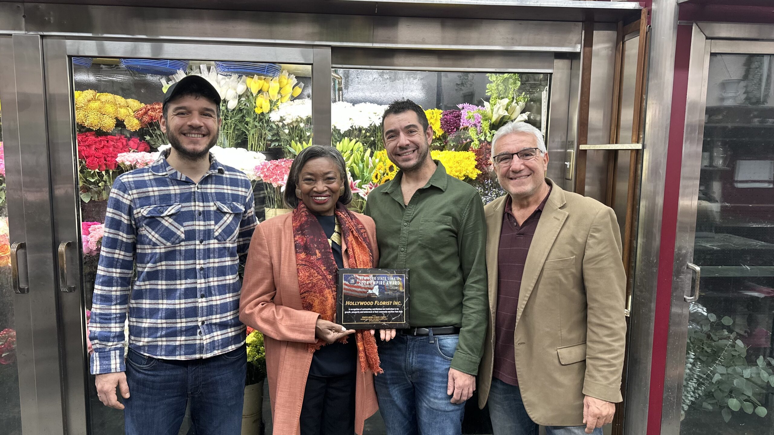 Majority Leader Stewart-Cousins Honors 100 Year Old Yonkers Business, Hollywood Florist Majority Leader Stewart-Cousins Honors 100 Year Old Yonkers Business, Hollywood Florist