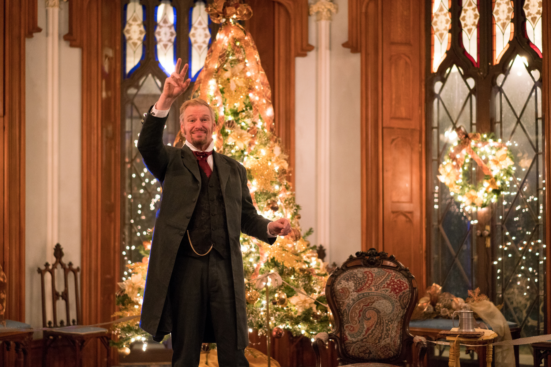 Mr. Dickens Tells A Christmas Carol at Lyndhurst December 13-29 Mr. Dickens Tells A Christmas Carol at Lyndhurst December 13-29