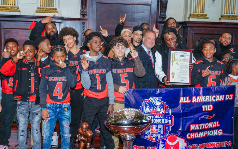 Yonkers Honors National Champions -Westchester Untouchables Youth Football