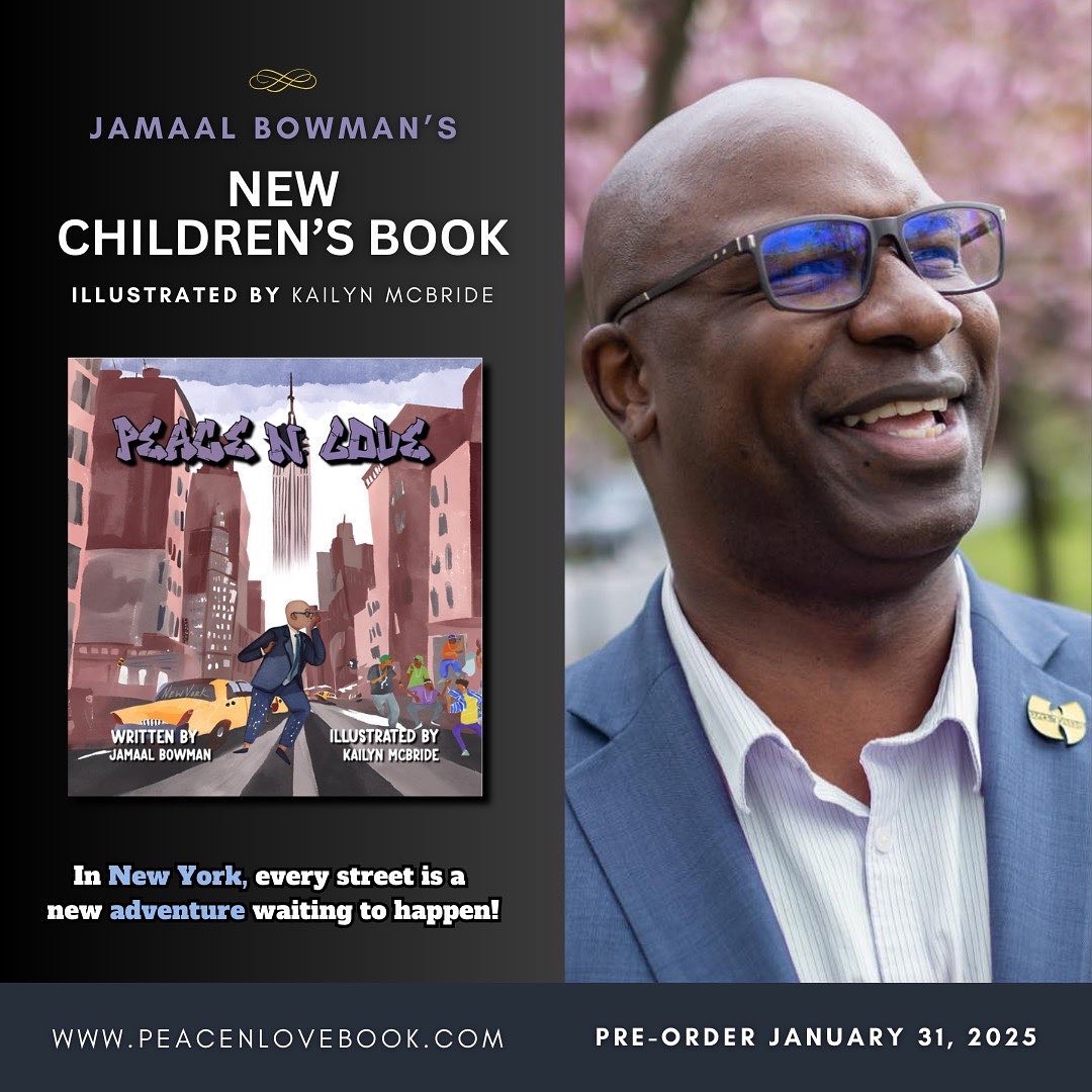 Former Congressman Jamaal Bowman Has Published a Children’s Book! Former Congressman Jamaal Bowman Has Published a Children’s Book!