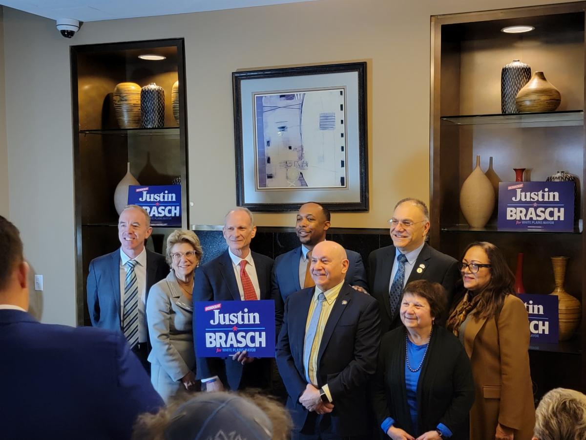 White Plains Common Council Member Justin Brasch Announces Mayoral Campaign White Plains Common Council Member Justin Brasch Announces Mayoral Campaign
