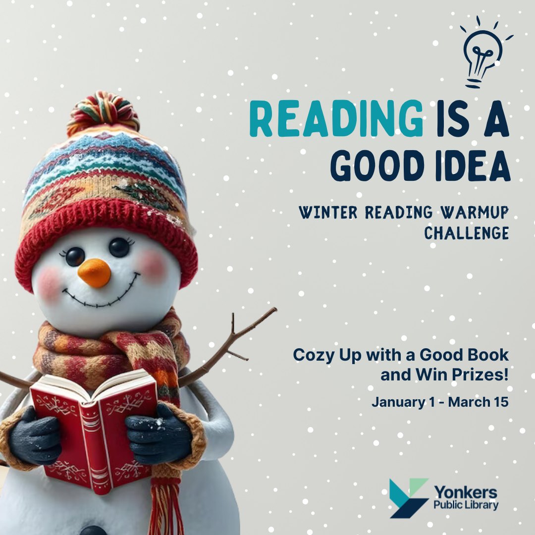 Yonkers Public Library’s Winter Reading Challenge Has Begun Yonkers Public Library’s Winter Reading Challenge Has Begun