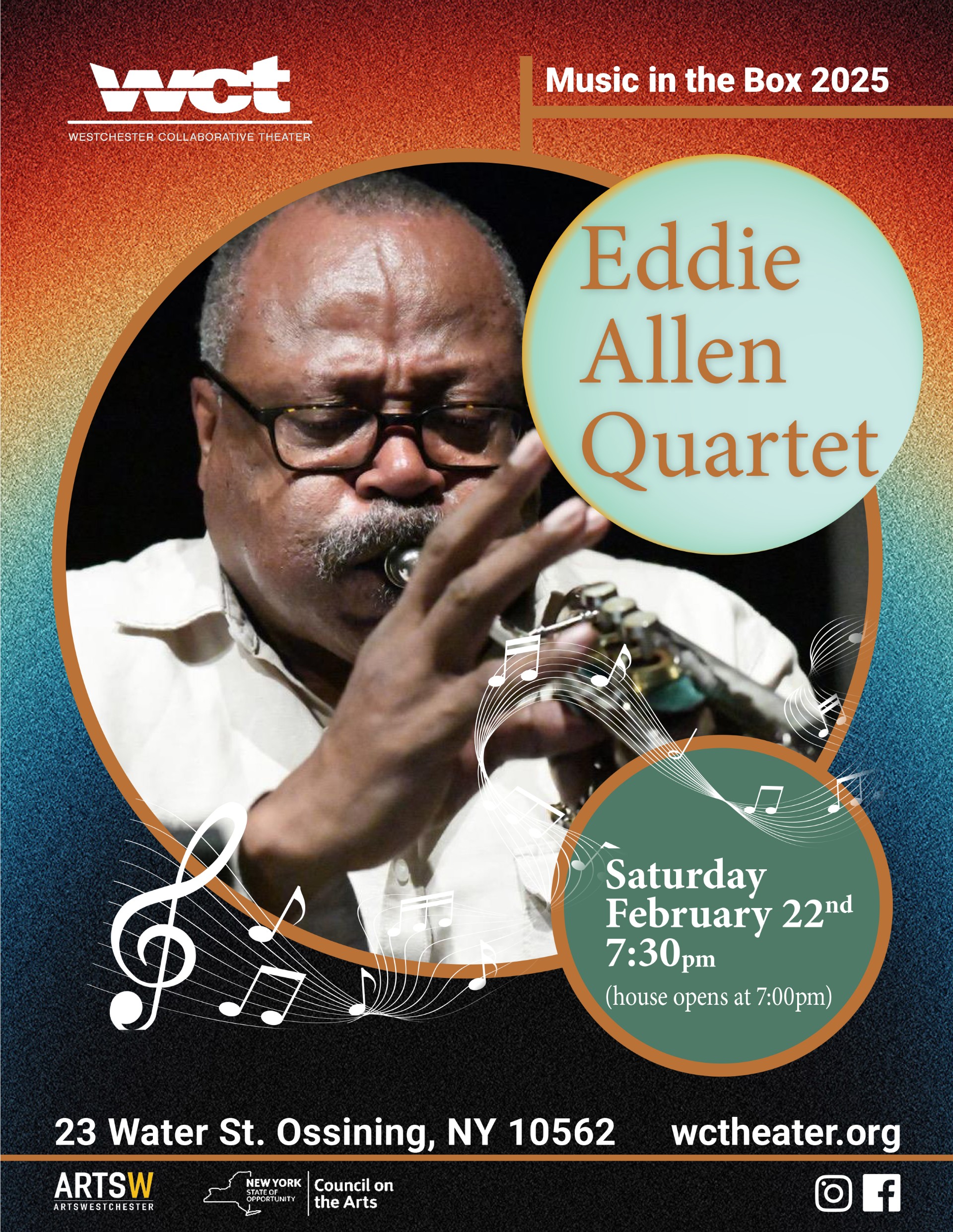 Eddie Allen Quartet to Perform at Westchester Collaborative Theater ...